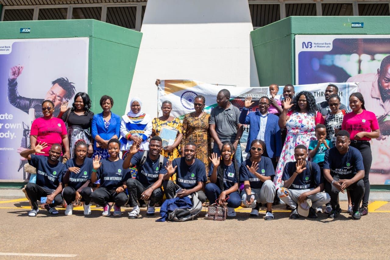 Students Departure at Kamuzu International Airport